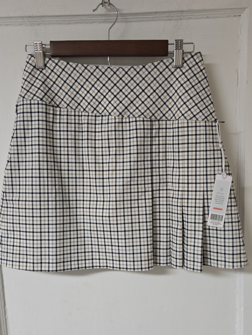 Nwt Kinona Women’s Plaid Golf Skort Size Small